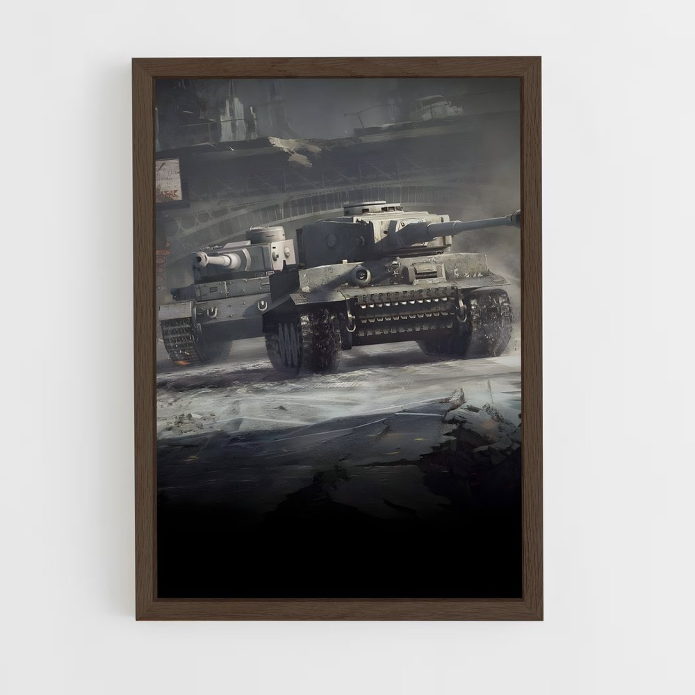 Poster Blitzkrieg Urbaine – affiche World Of Tanks (vue 5)